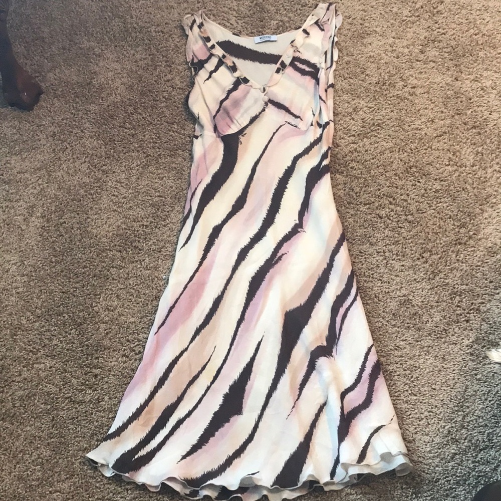 Cream Moschino Dress
